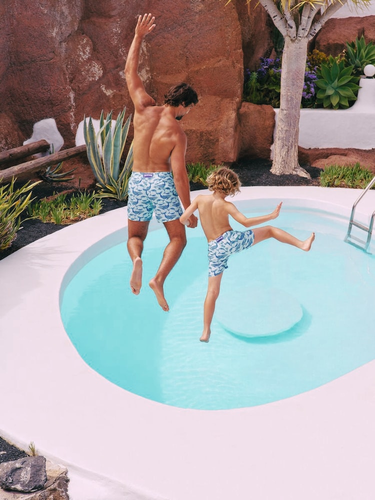  Vilebrequin Kids Vilebrequin Kids Bedruckte Badeshorts Jim 