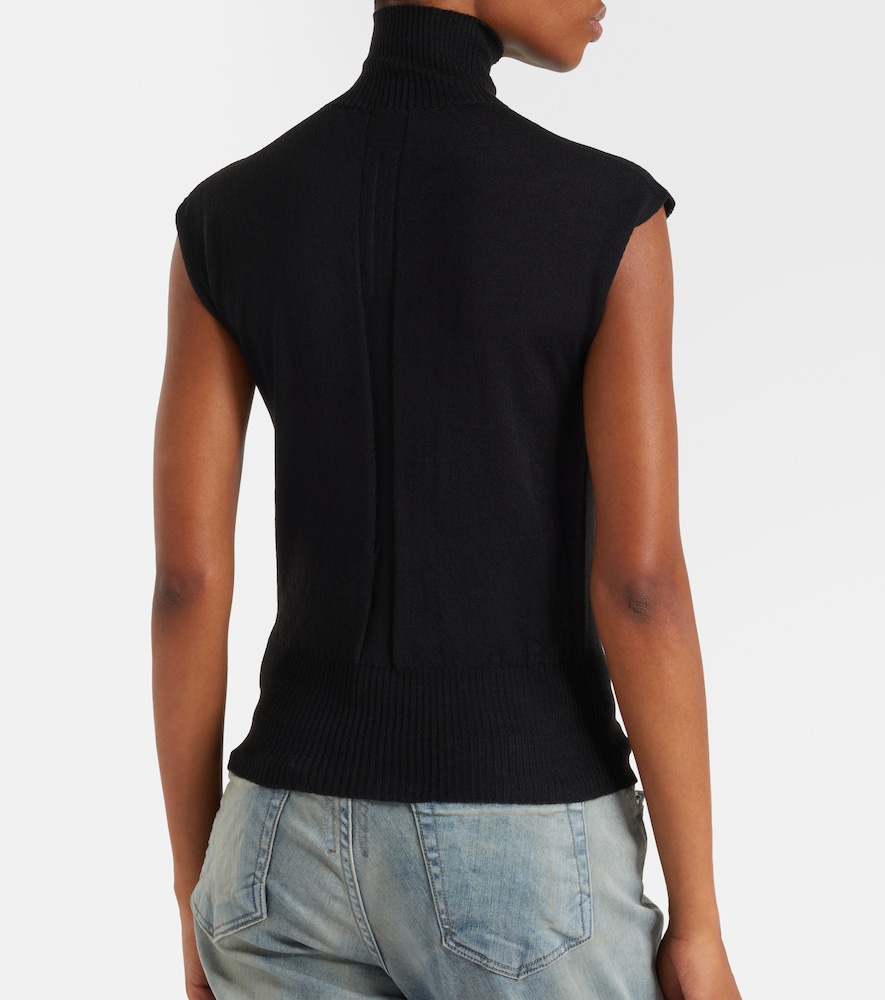  Rick Owens Rick Owens Top Aus Schurwolle 