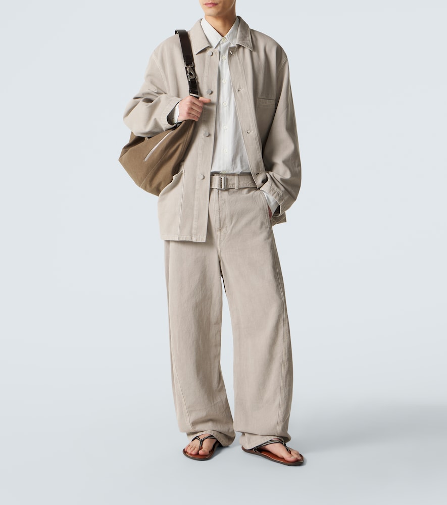  Lemaire Lemaire Hose Twisted Aus Baumwoll-twill 