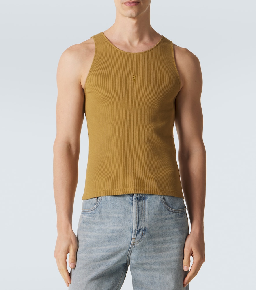  Saint Laurent Saint Laurent Top Cassandre Aus Baumwolle 