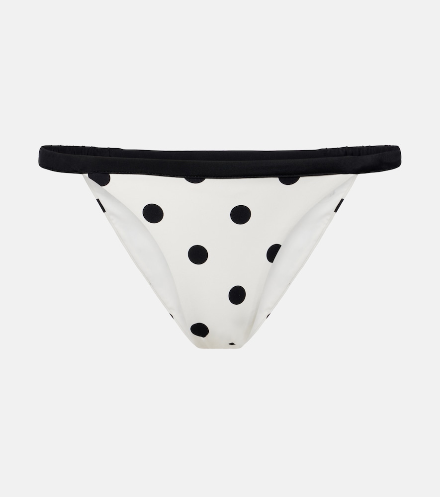 Slip bikini a pois