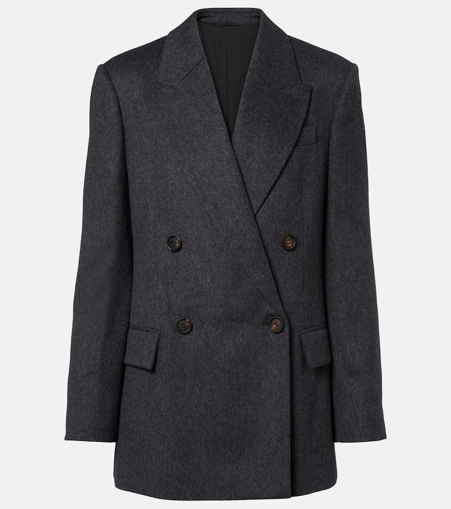 Brunello Cucinelli Double-breasted wool jacket