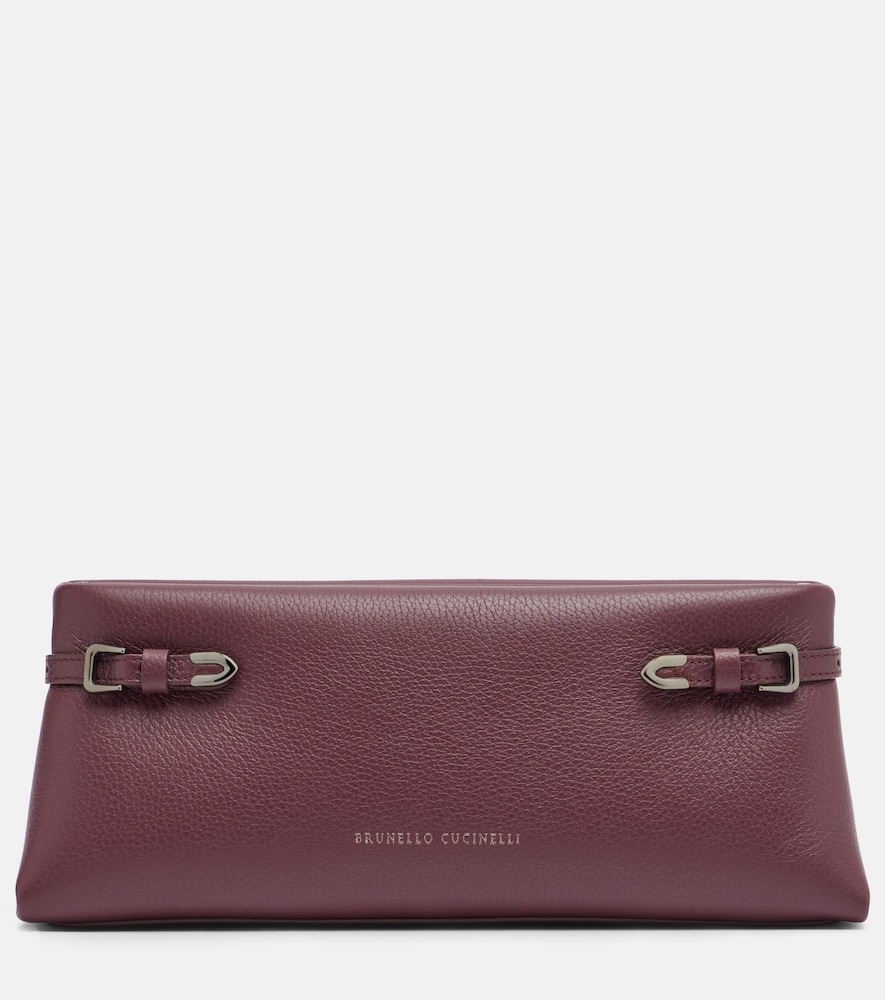 Clutch Small aus Leder