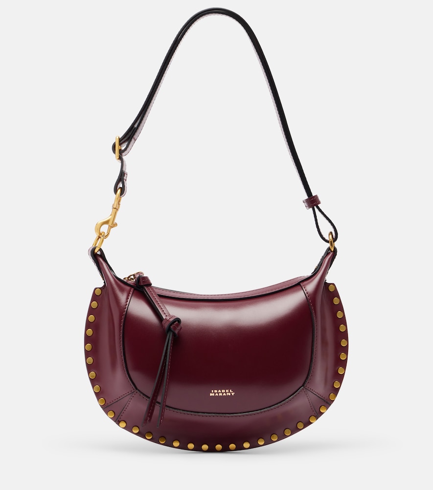 Schultertasche Oskan Small aus Leder