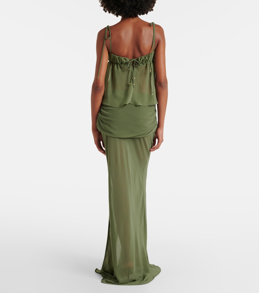 Bananhot Adelina draped maxi skirt | Thumbnail 2
