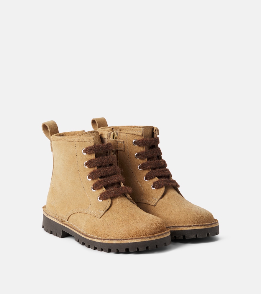 PèPè Stivali stringati in suede
