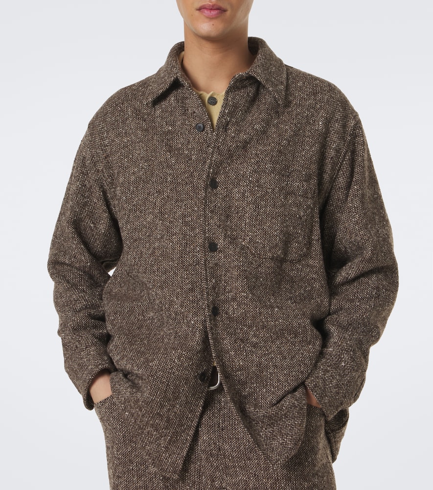 Wool Tweed Overshirt