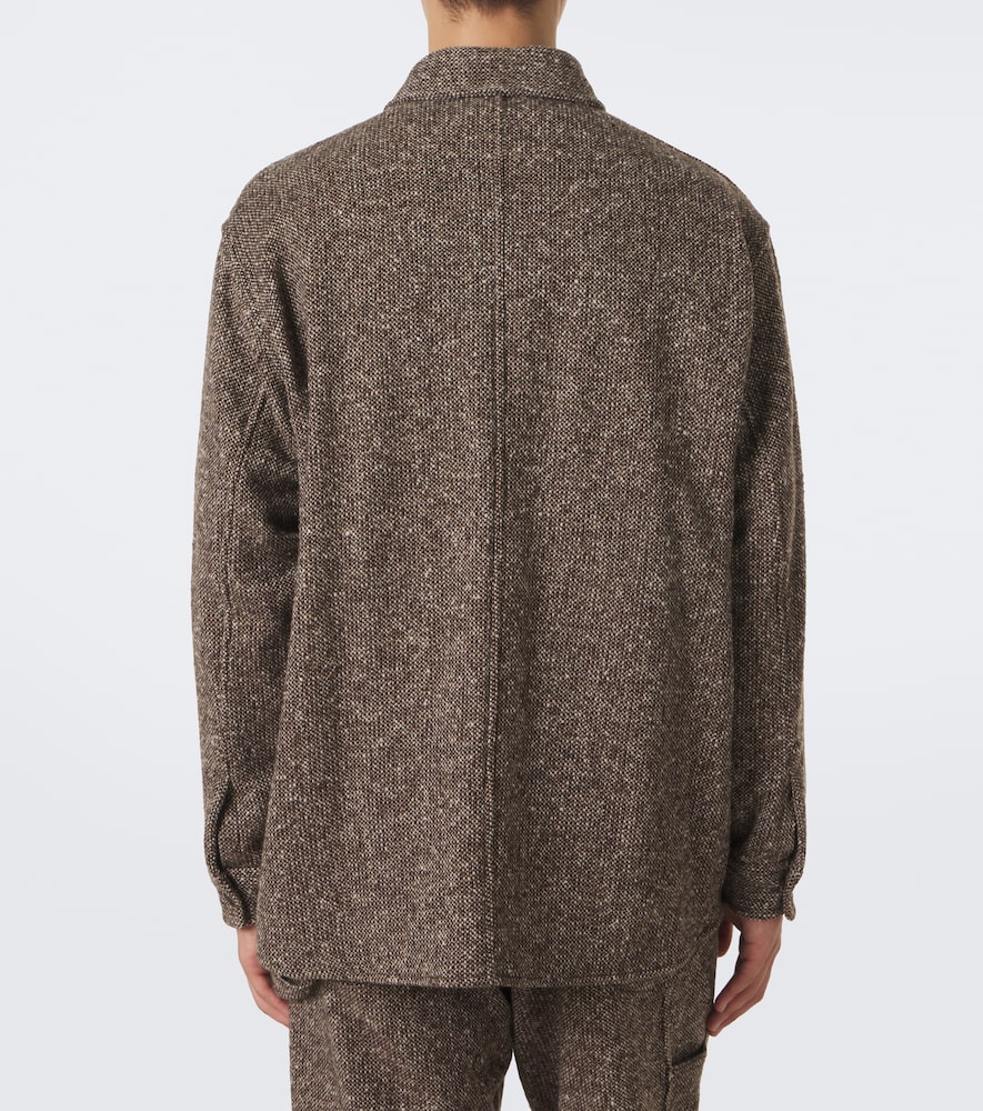 Wool Tweed Overshirt