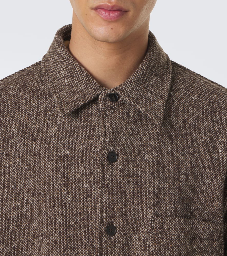 Wool Tweed Overshirt