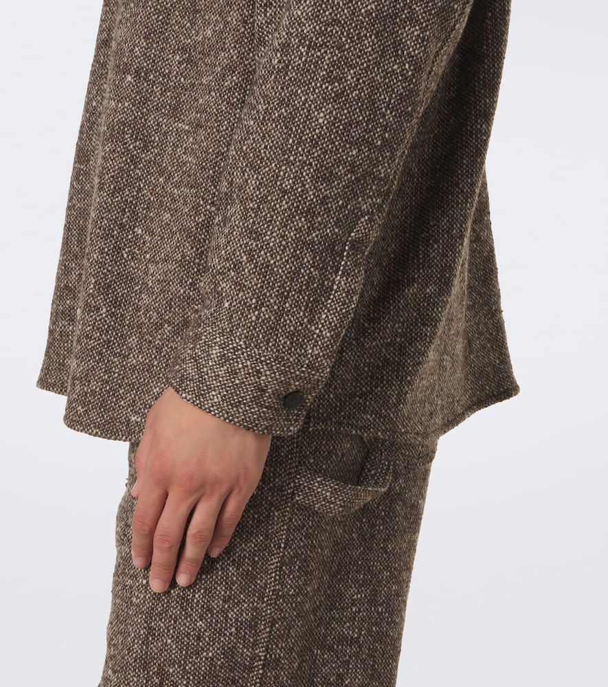 Wool Tweed Overshirt