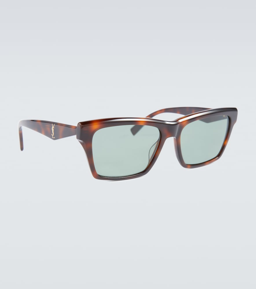  Saint Laurent Saint Laurent Eckige Sonnenbrille 
