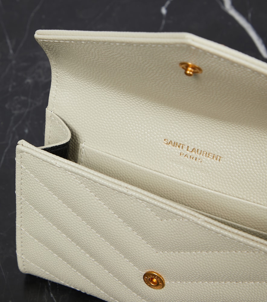  Saint Laurent Saint Laurent Portafoglio Cassandre In Pelle 