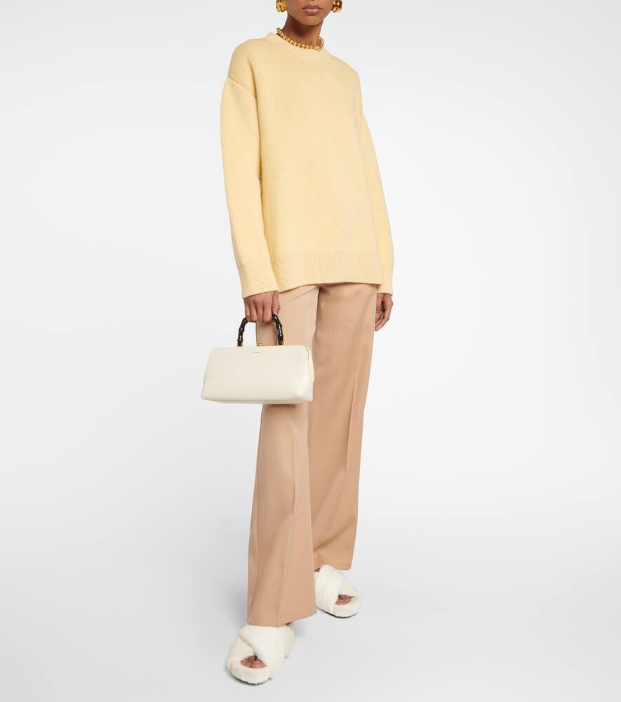 JIL SANDER 羊绒真丝与马海毛毛衣