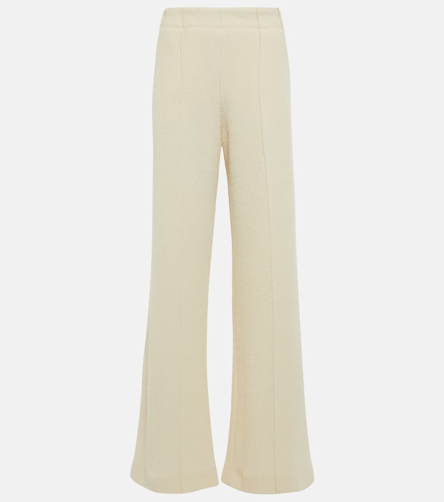 Chloé High-rise wide-leg wool pants