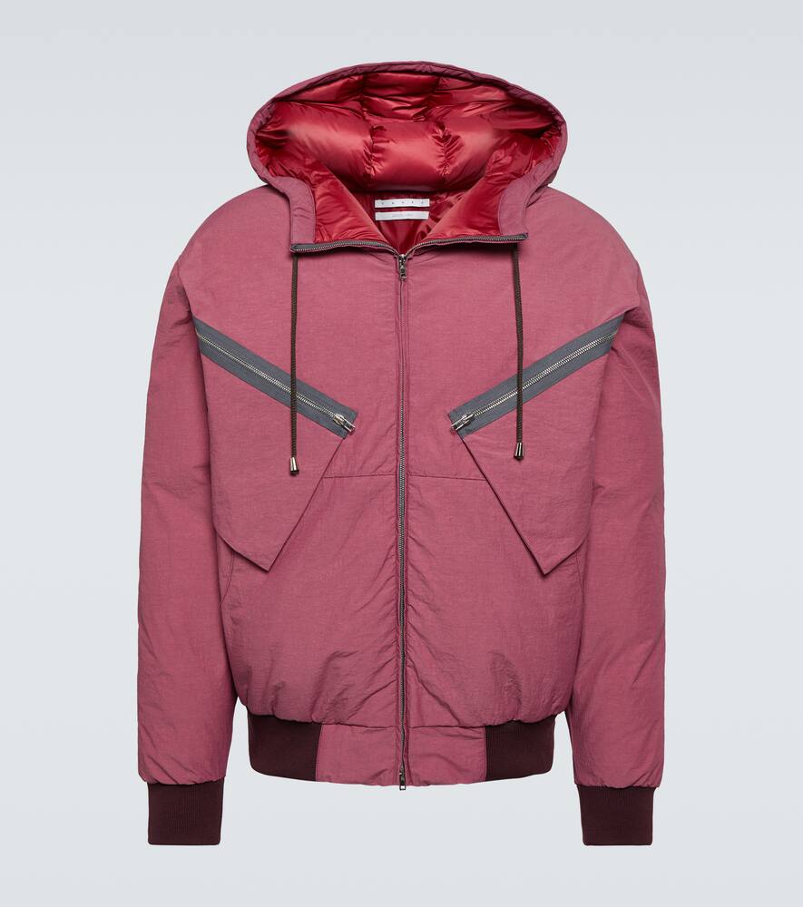 Ranra Kuldi Hooded Padded Jacket In Red