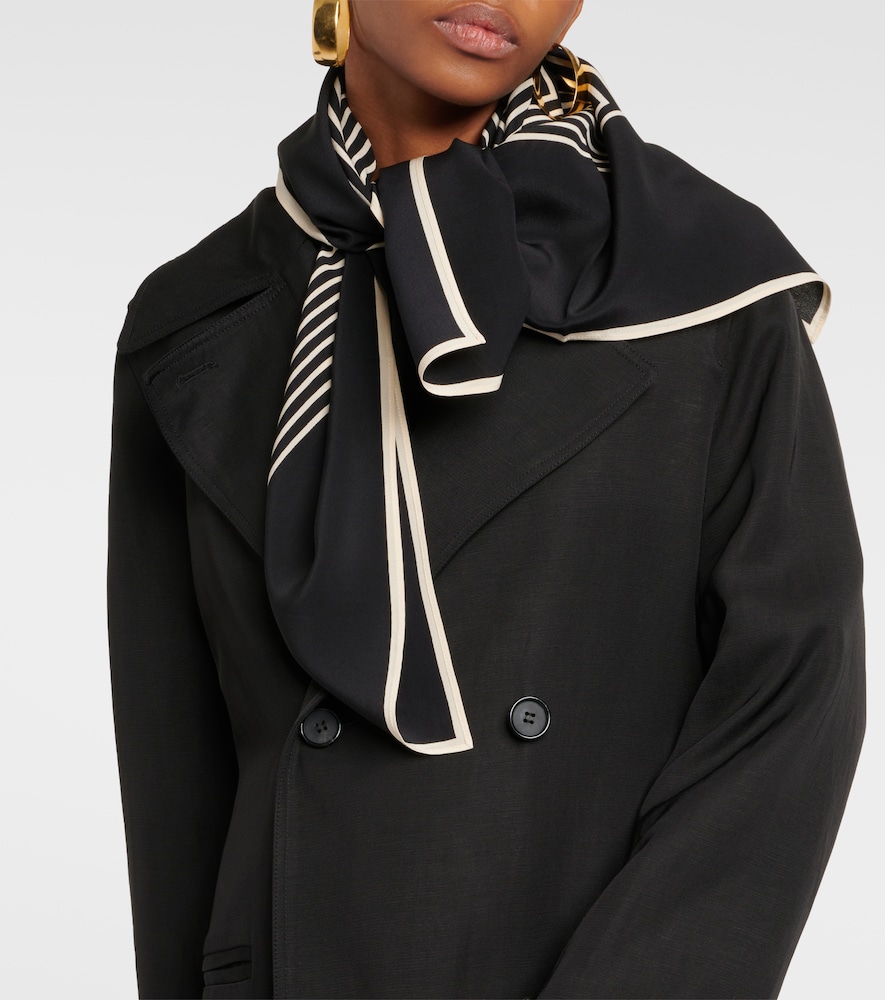  Toteme Toteme Printed Silk Scarf 