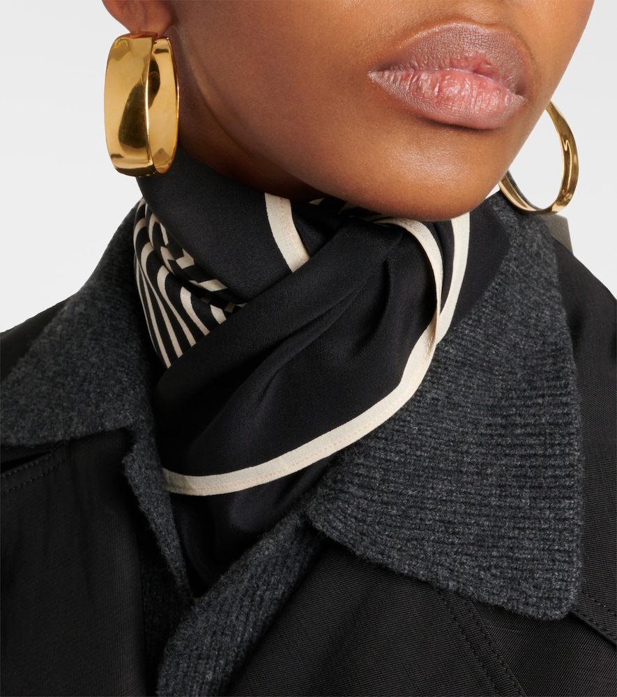  Toteme Toteme Printed Silk Scarf 