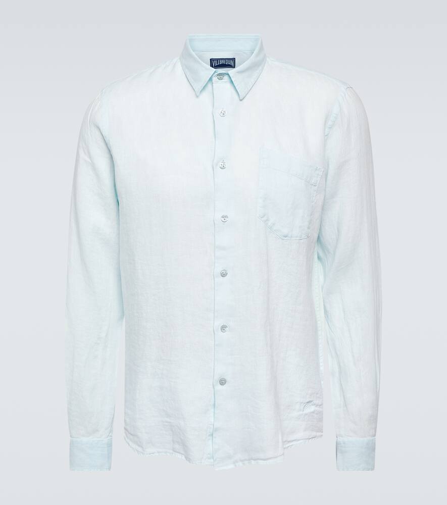 Vilebrequin Caroubis linen shirt