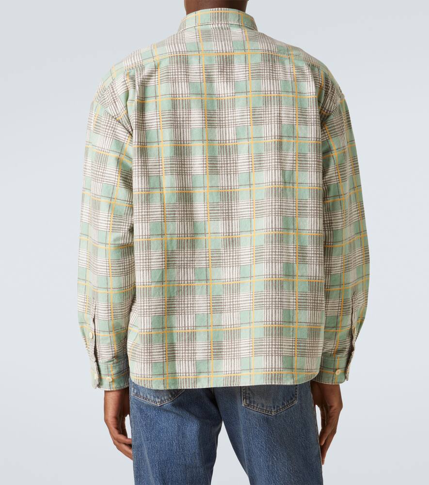 VISVIM PIONEER PLAID COTTON FLANNEL SHIRT