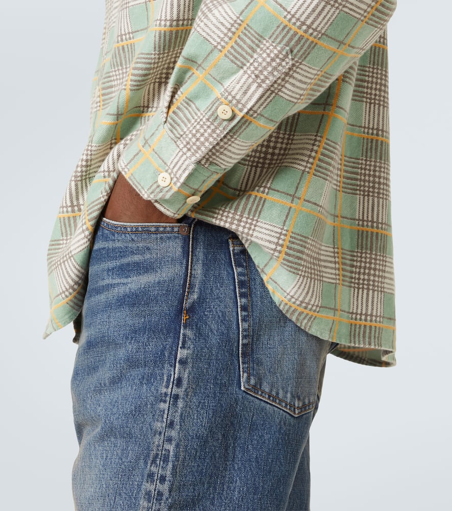 VISVIM PIONEER PLAID COTTON FLANNEL SHIRT