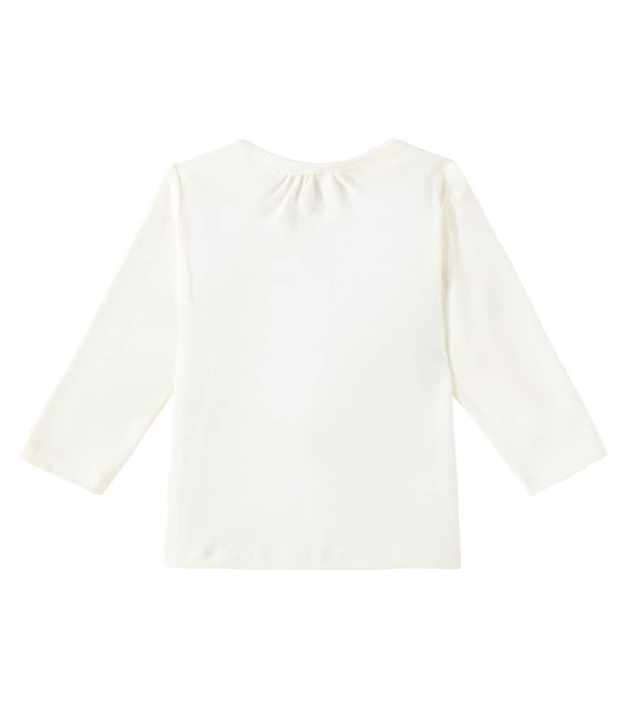 Bonpoint Baby Tahsina Cotton T-shirt In White