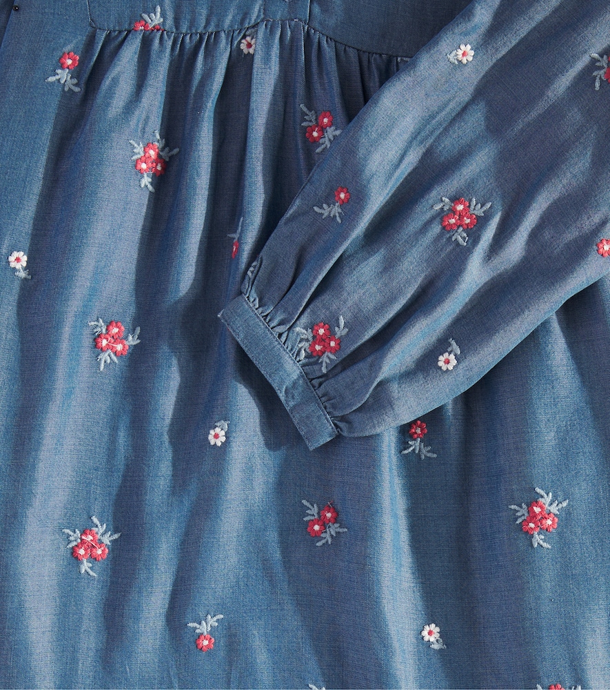  Tartine Et Chocolat Tartine Et Chocolat Besticktes Kleid Aus Baumwolle 