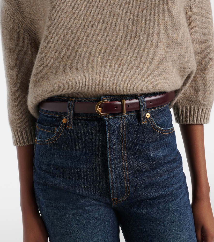 Khaite Khaite Luna Leather Belt 