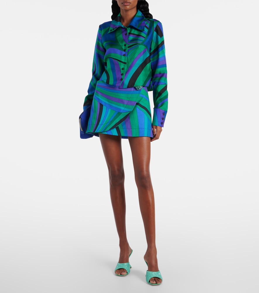 Lupita 95 Crystal-Embellished Mules