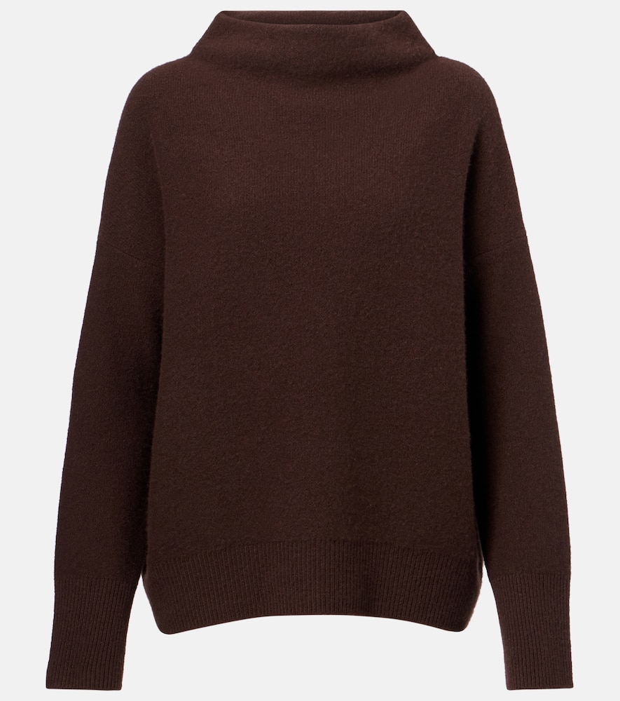 Vince Cashmere Sweater In Brown