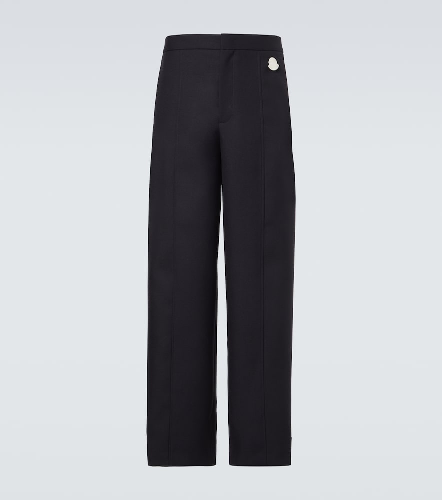 Moncler Genius + Jil Sander Wool Wide Leg Pants