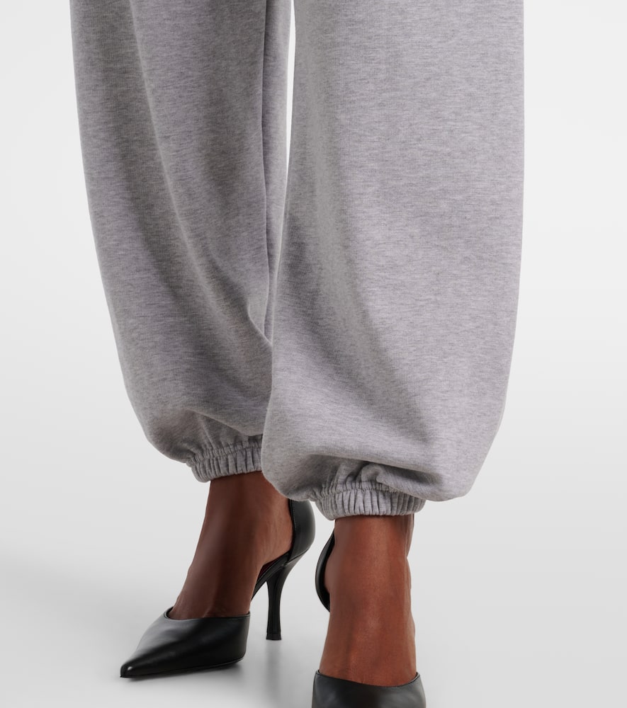 Magda Butrym Cotton-blend Sweatpants In Gray