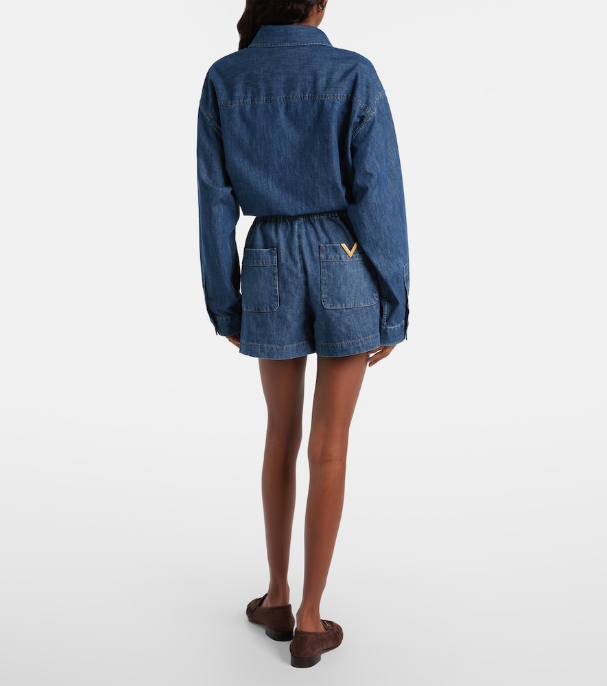  Valentino Valentino Denim Shorts 