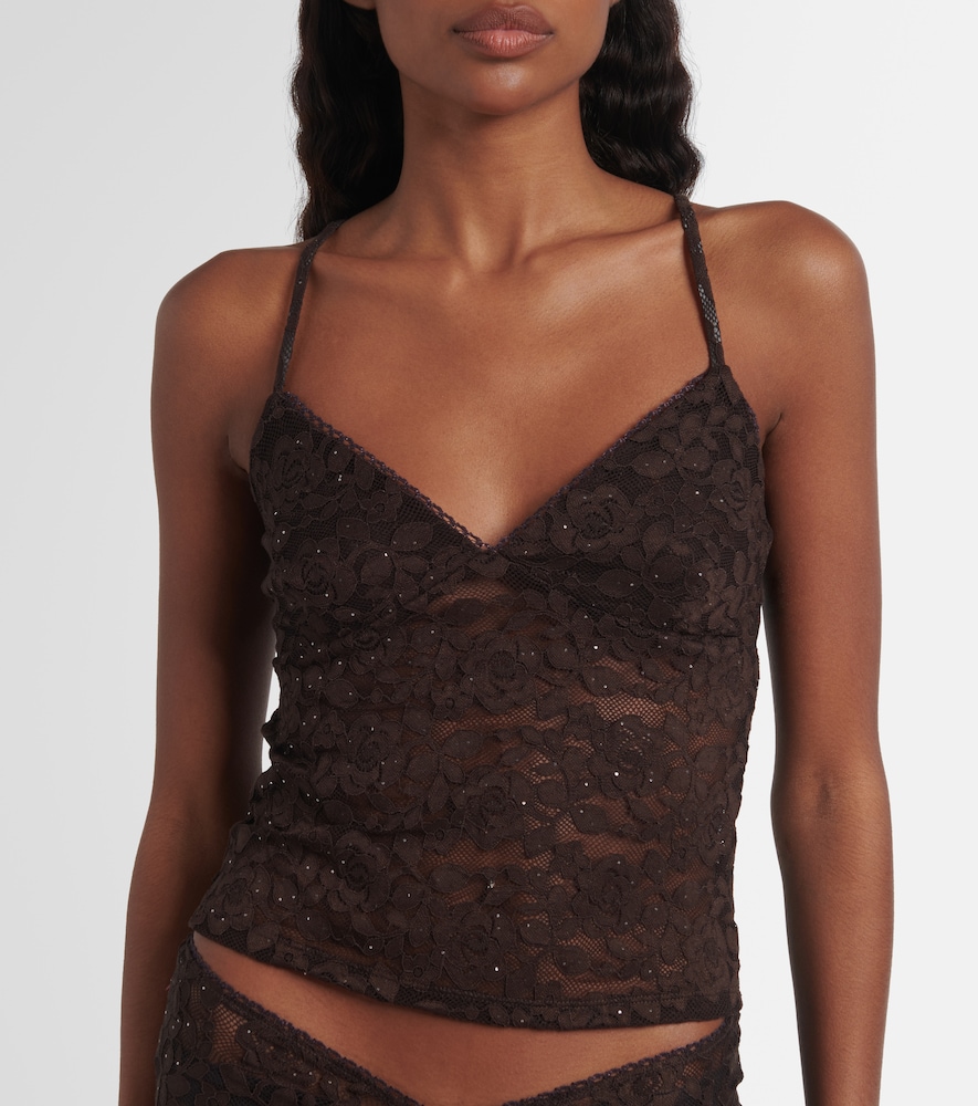  Bananhot Bananhot Top Daisy Aus Spitze 