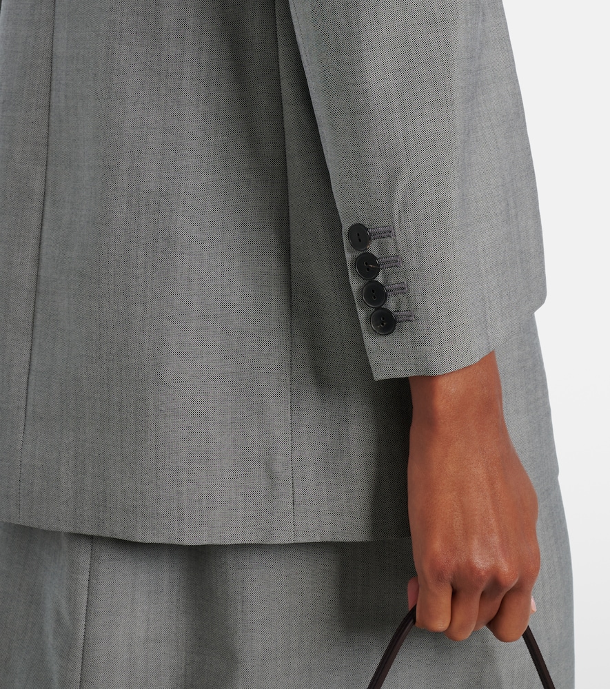  Calvin Klein Collection Calvin Klein Collection Parker Wool Jacket 