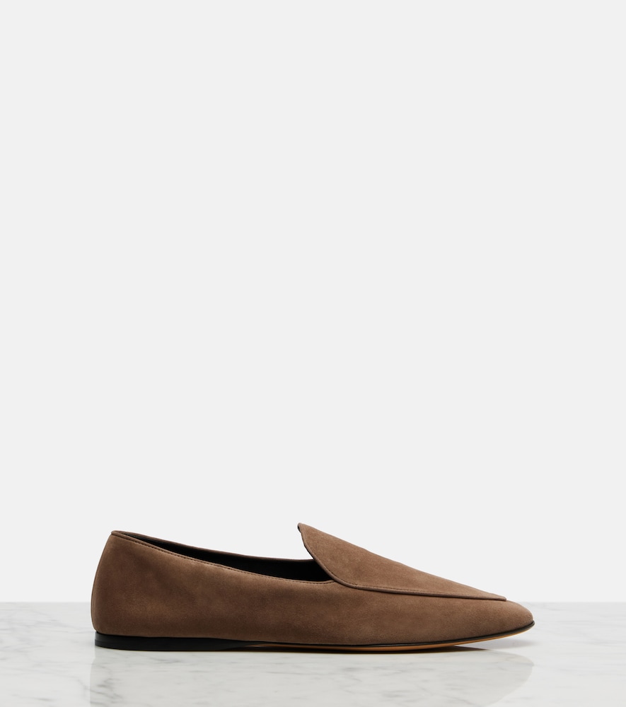  The Row The Row Soft Suede Loafers 