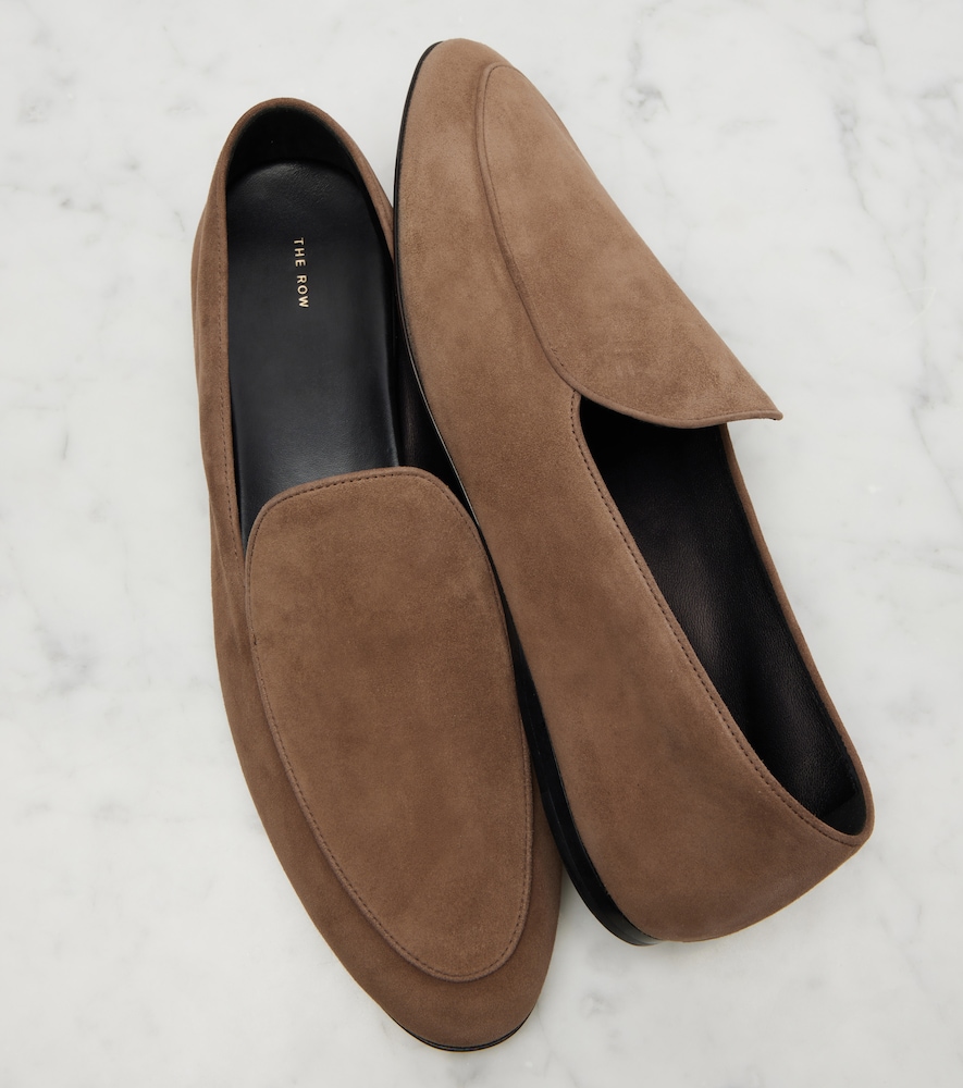  The Row The Row Soft Suede Loafers 