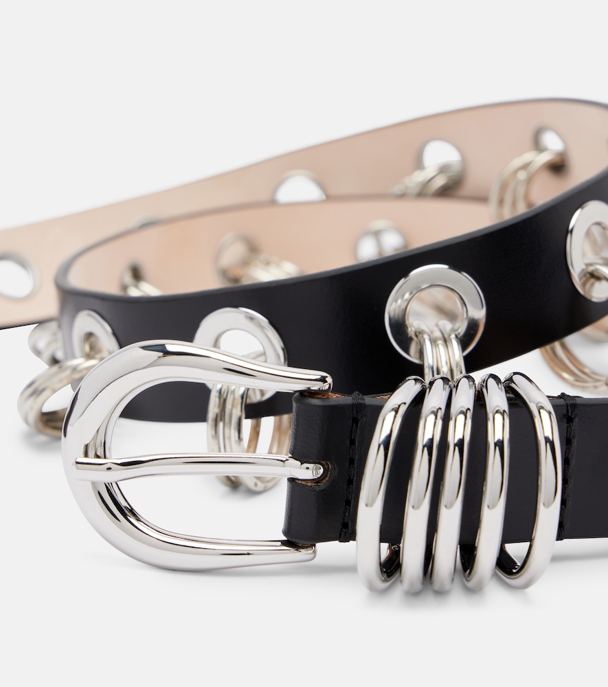  Dehanche Dehanche Revenge Ring-detail Leather Belt 