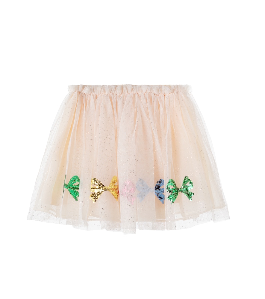 Konges Slojd Pink Sequined Mesh Skirt Y Size 3 - Mytheresa