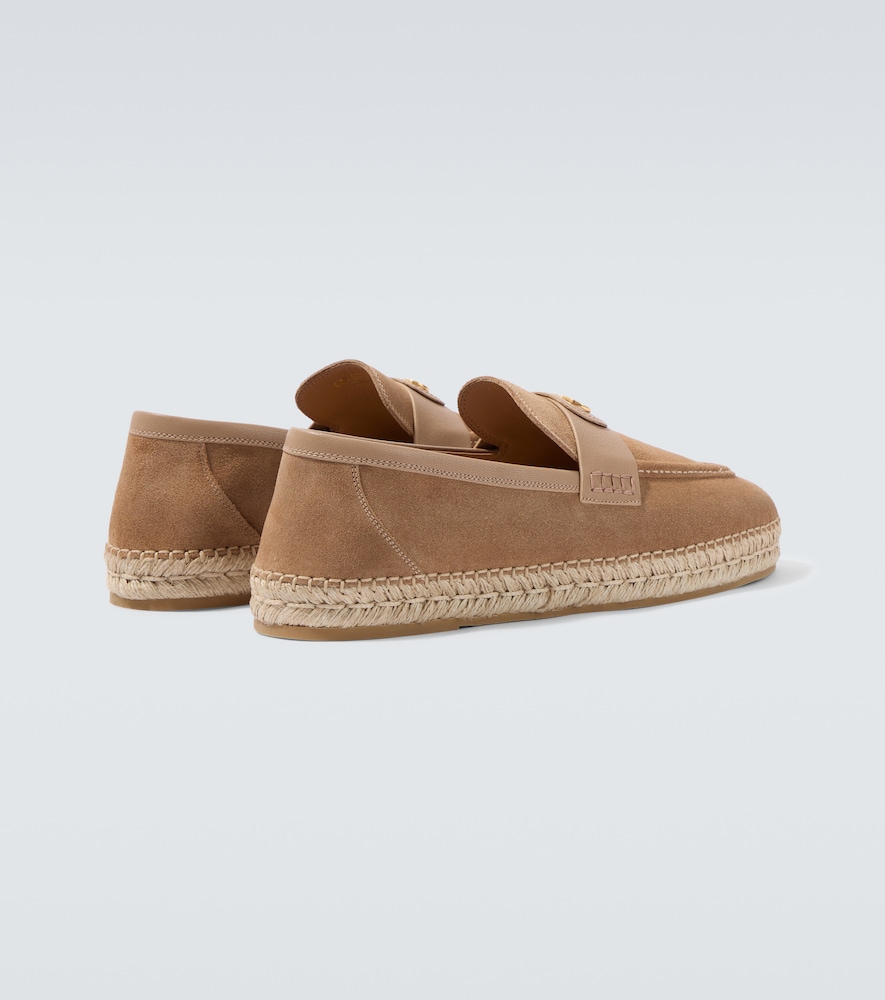  Valentino Garavani Valentino Garavani Palm Avenue Vlogo Suede Espadrilles 
