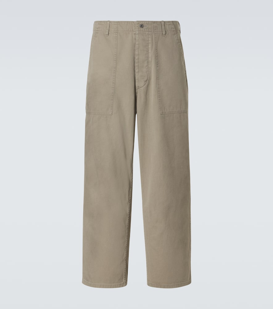 A. Presse Vintage cotton straight pants