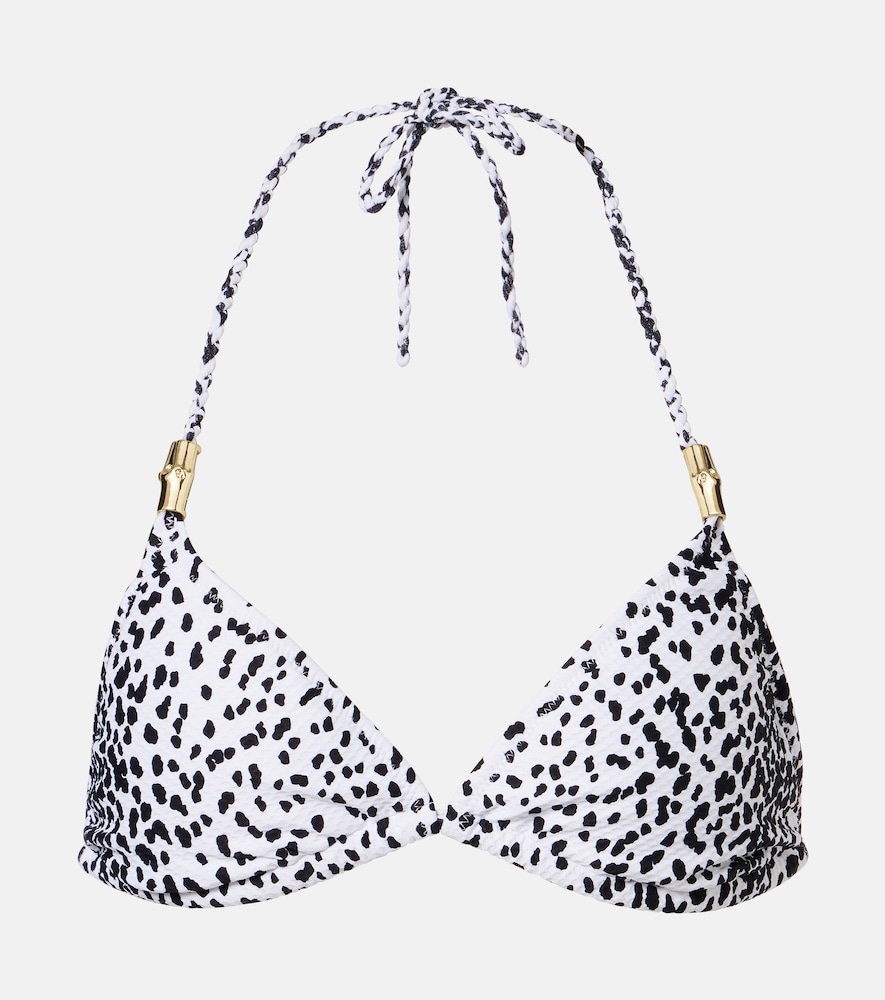 Heidi Klein Icaria printed bikini top