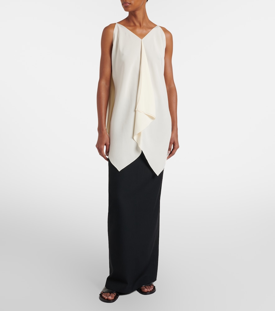 The Row Loya silk top