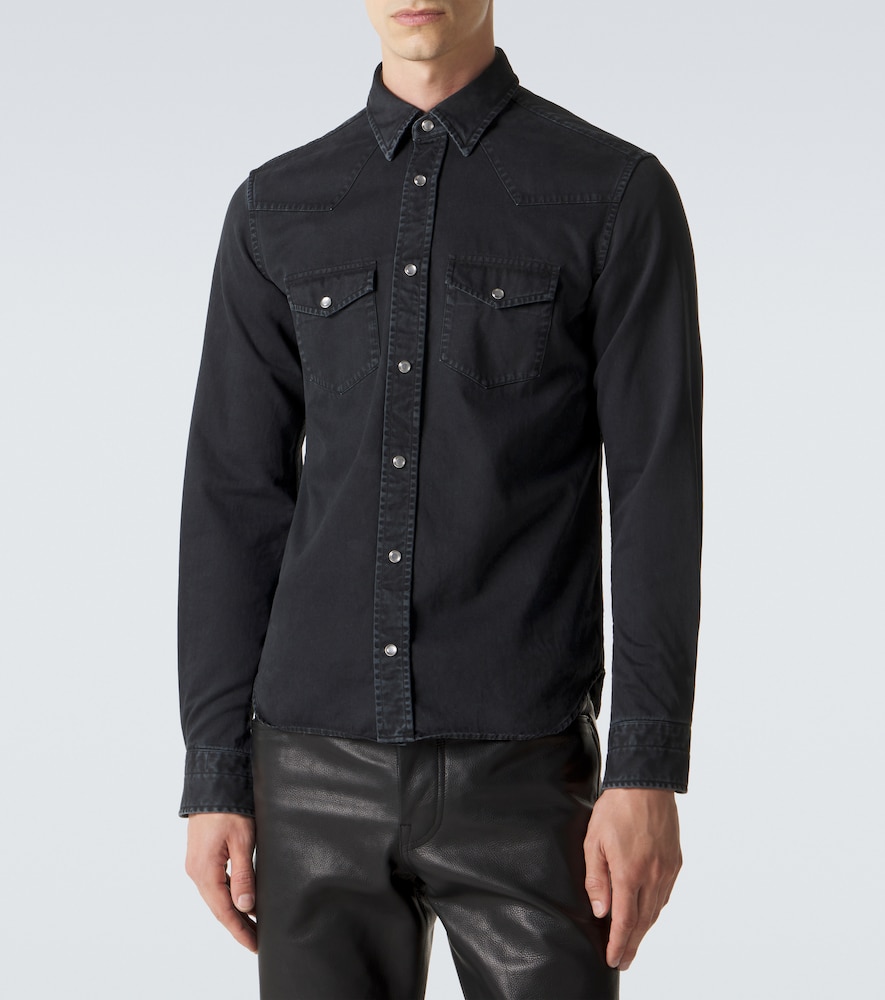 Cotton Twill Western Shirt