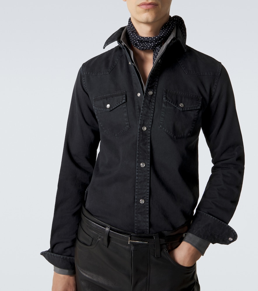 Cotton Twill Western Shirt