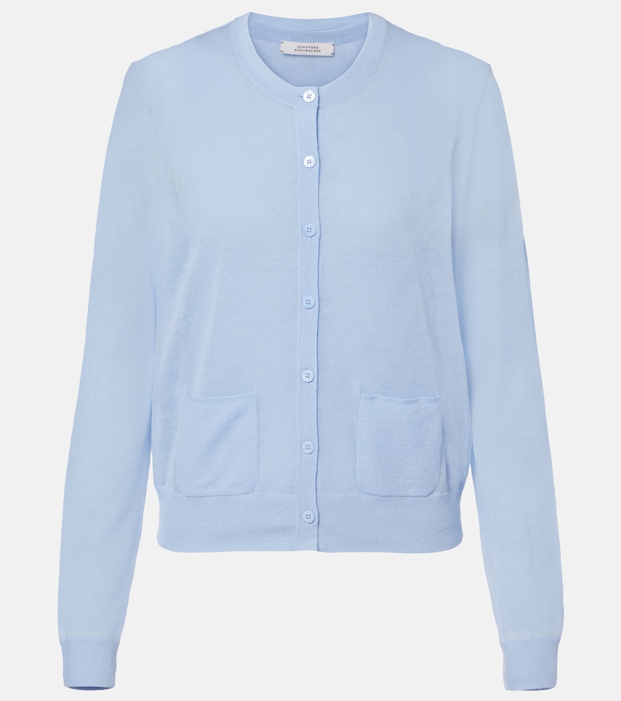 Dorothee Schumacher Summer semi-sheer cotton-blend cardigan