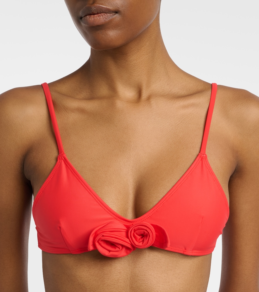  Coperni Coperni Flower Floral-applique Bikini Top 