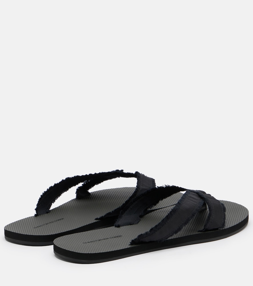 Freya Satin Thong Sandals