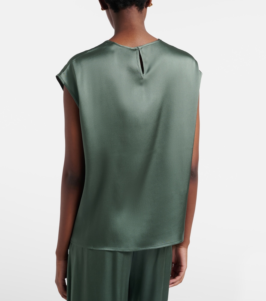  Asceno Asceno Top Dasha Aus Seiden-twill 