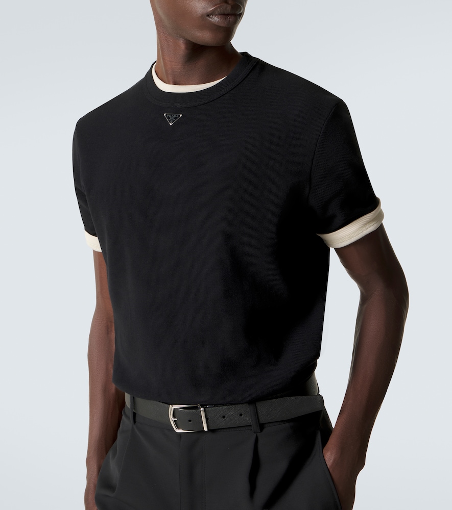  Prada Prada Logo Cotton T-shirt 