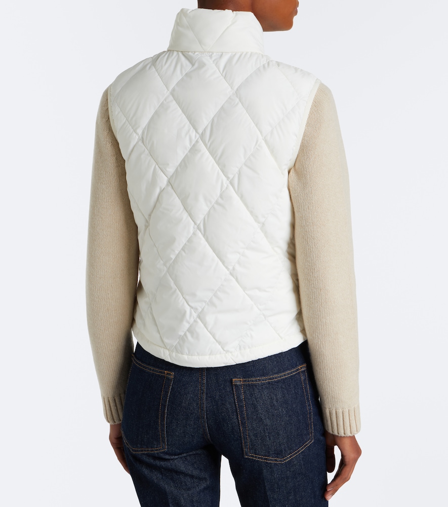Burberry Check Quilted Vest